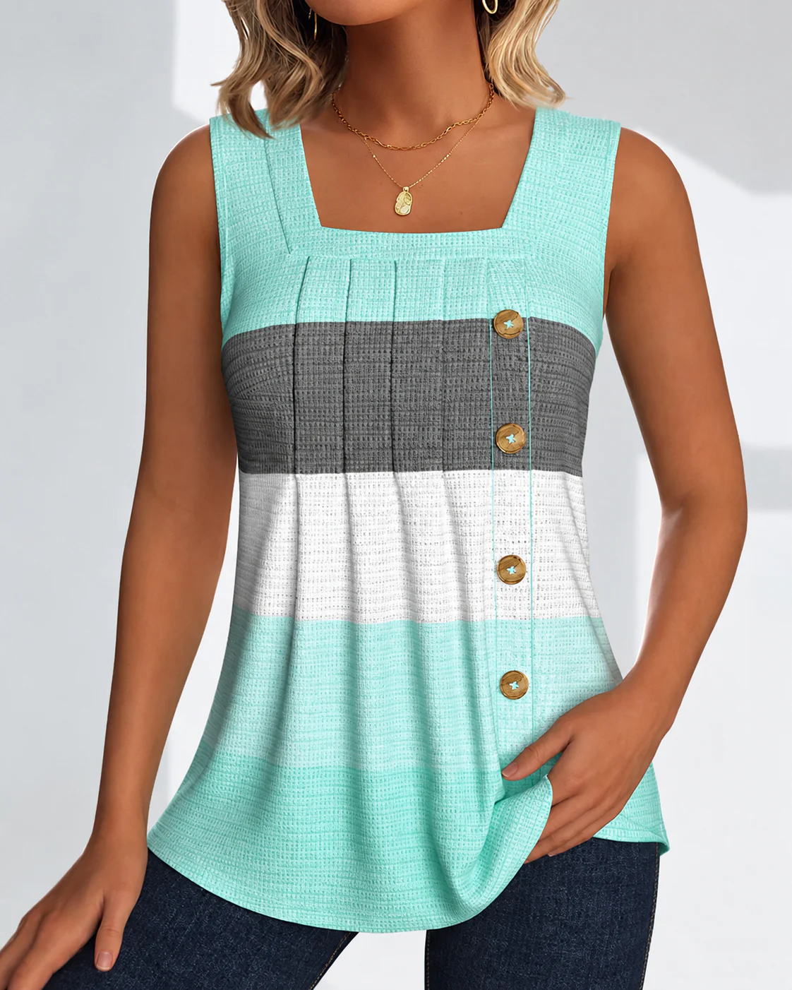 Panbela - Hauts Plissés Rayés - Image 6