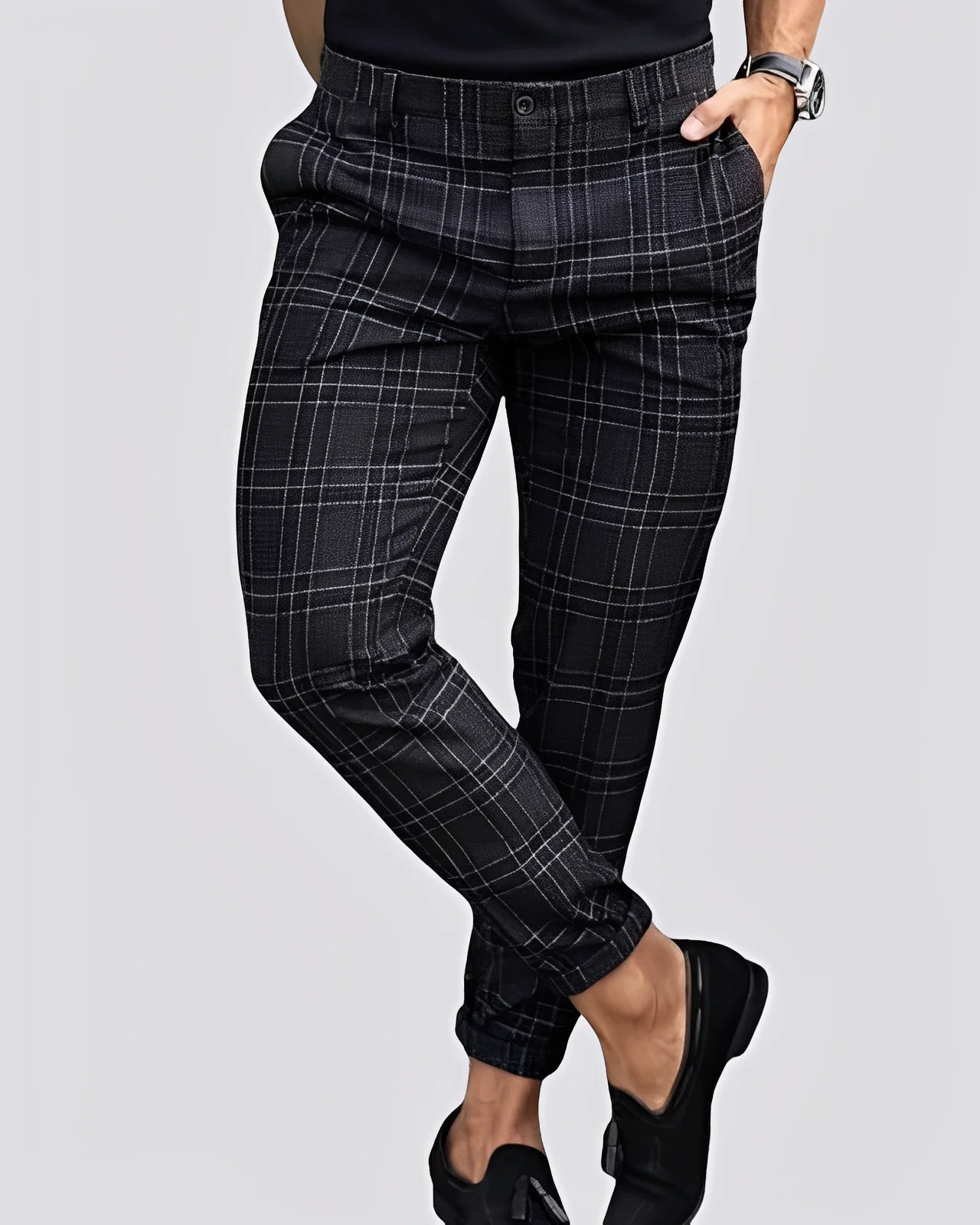 Adrian - Pantalon pour hommes élégant et décontracté - Image 4