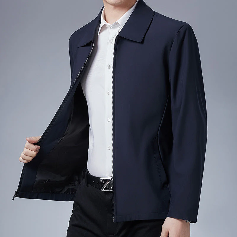 Patrick - Blazer chic et décontracté avec col à revers pour homme
