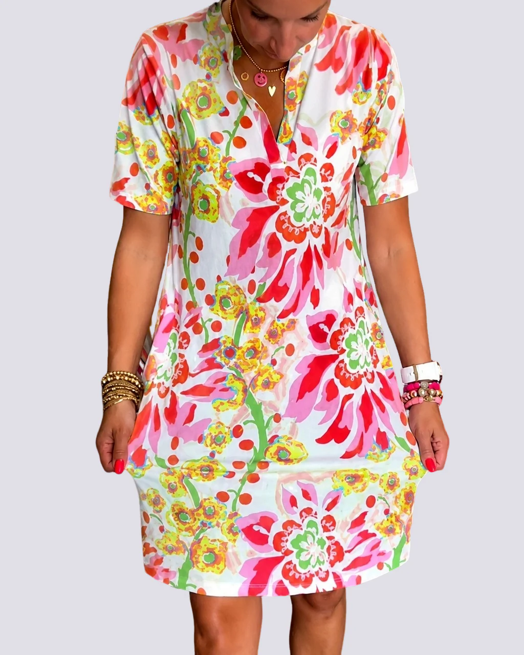 Pauline - Robe Imprimée Florale - Image 2