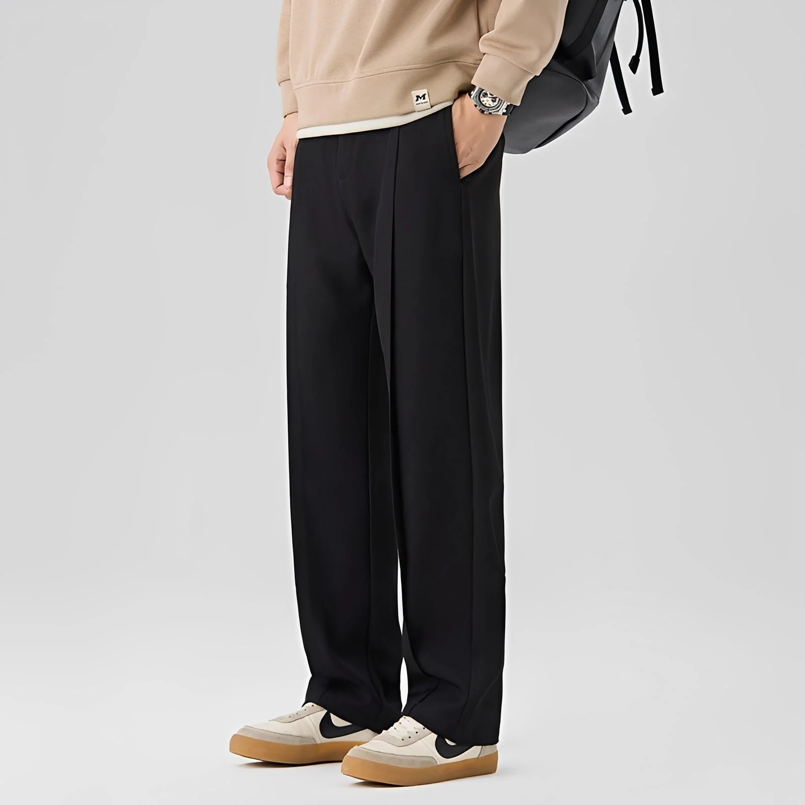 Preston - Pantalon Drapé Formel - Image 4