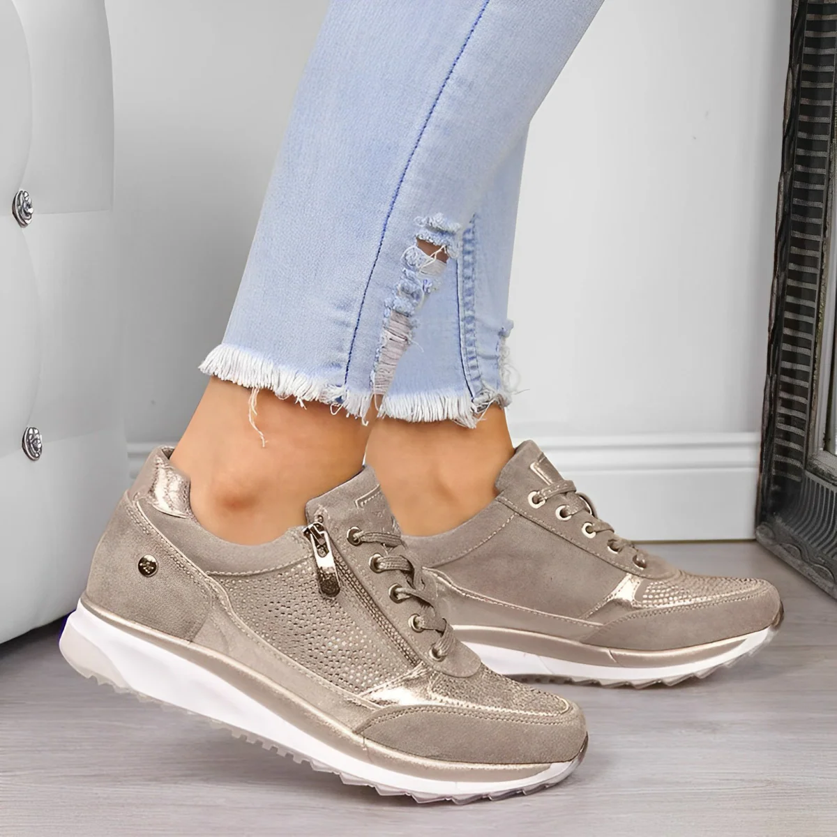 Pro Chaussures - Chaussures confortables avec fermeture éclair - Image 10