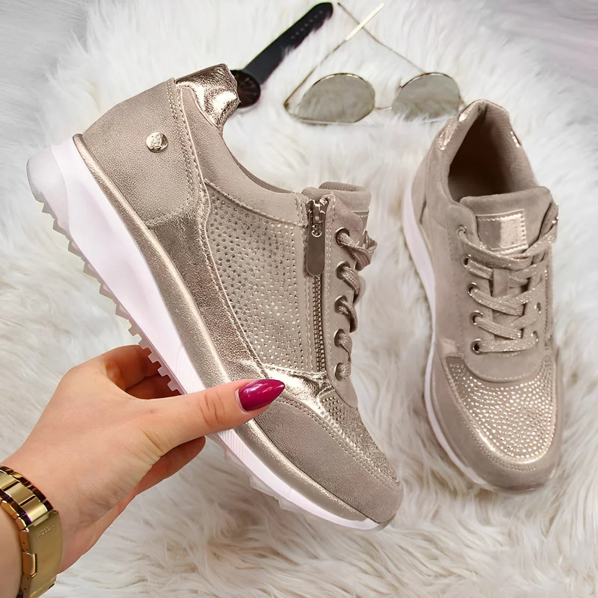 Pro Chaussures - Chaussures confortables avec fermeture éclair - Image 6