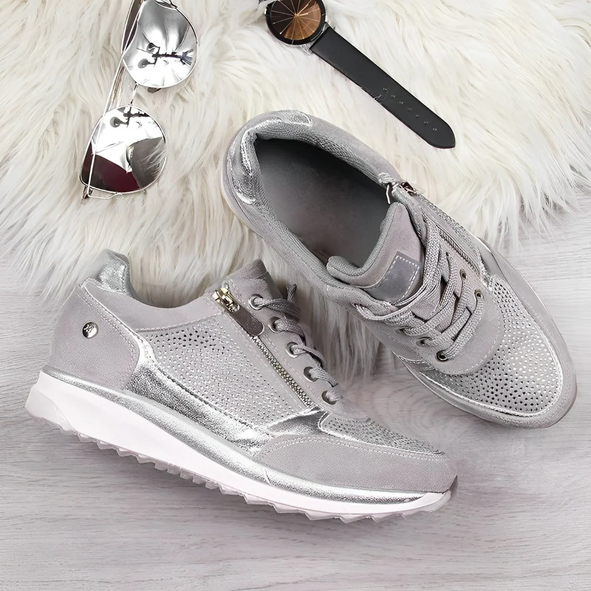 Pro Chaussures - Chaussures confortables avec fermeture éclair - Image 7