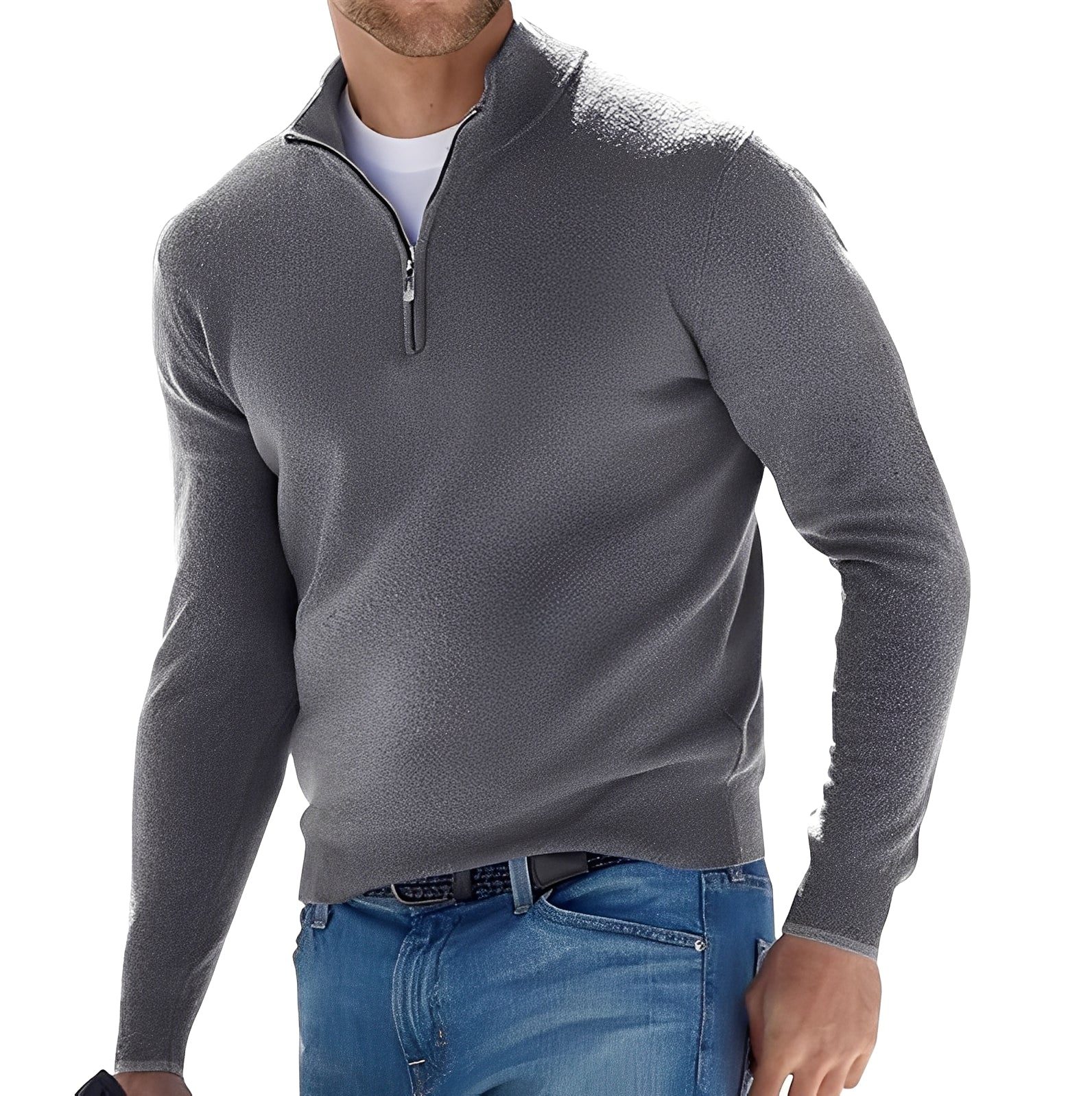 Ralph – Pull zippé pour homme au style casual - Image 3