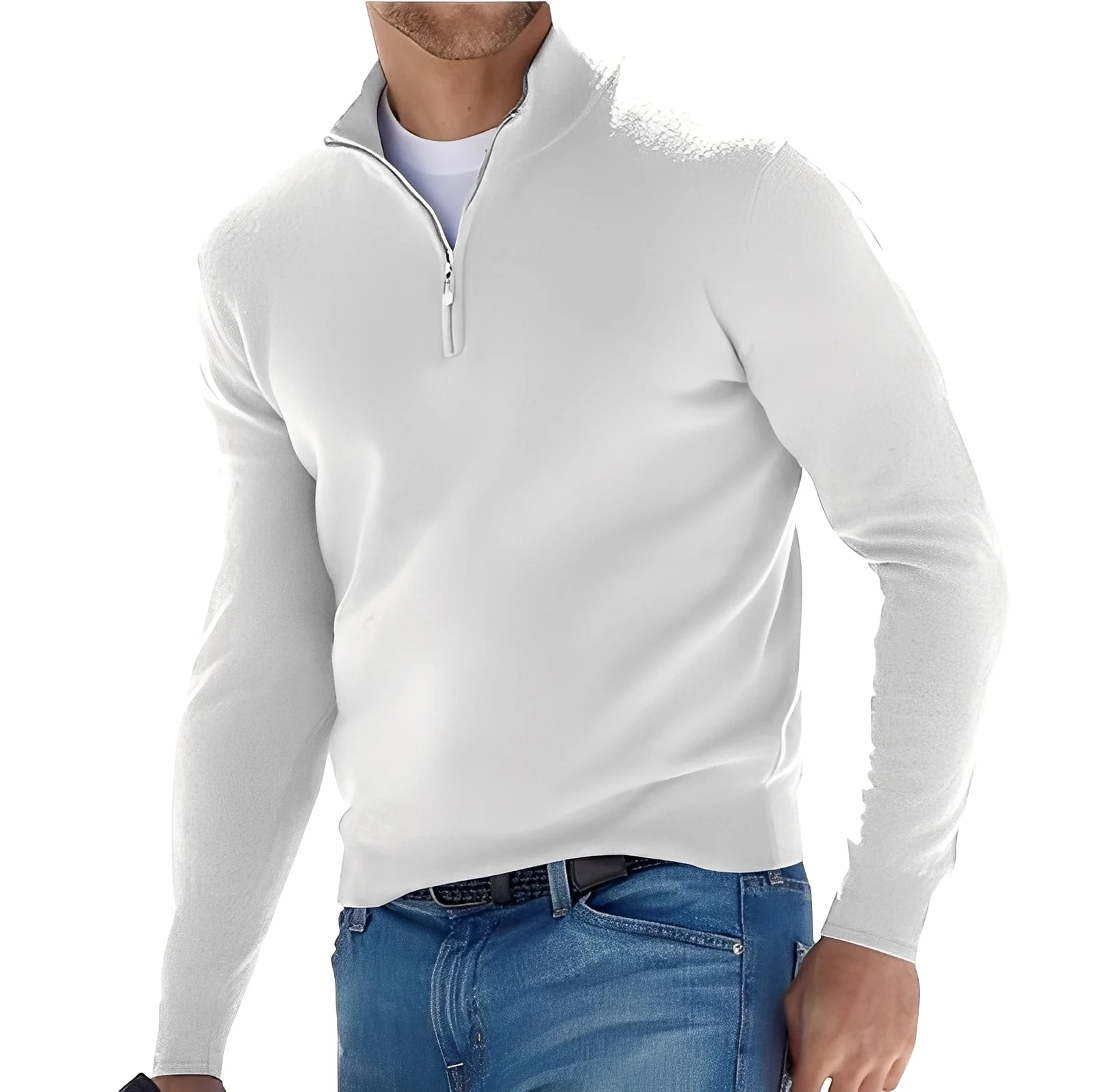Ralph – Pull zippé pour homme au style casual - Image 4