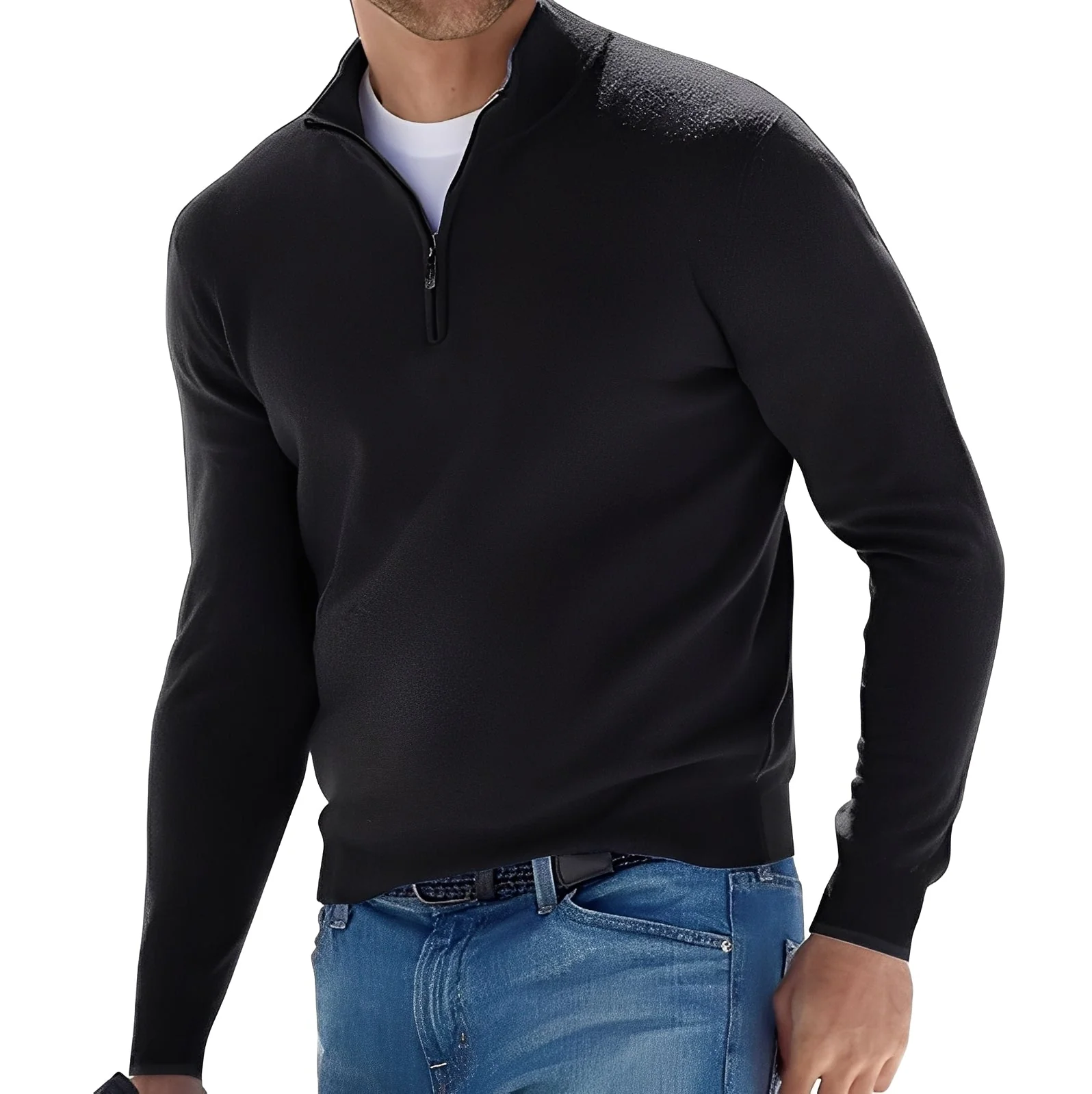 Ralph – Pull zippé pour homme au style casual - Image 8