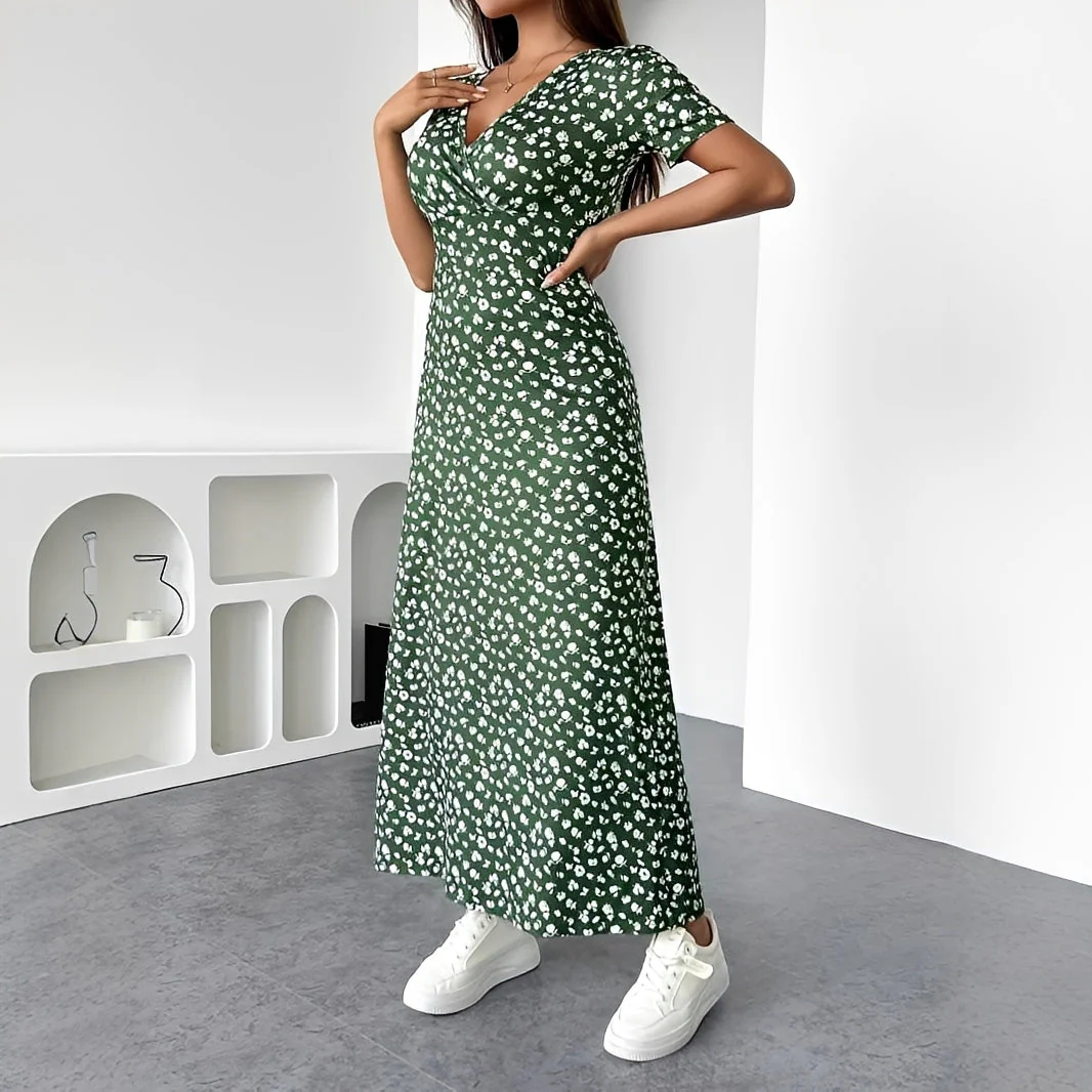 Reggie - Robe Maxi Florale Élégante - Image 2