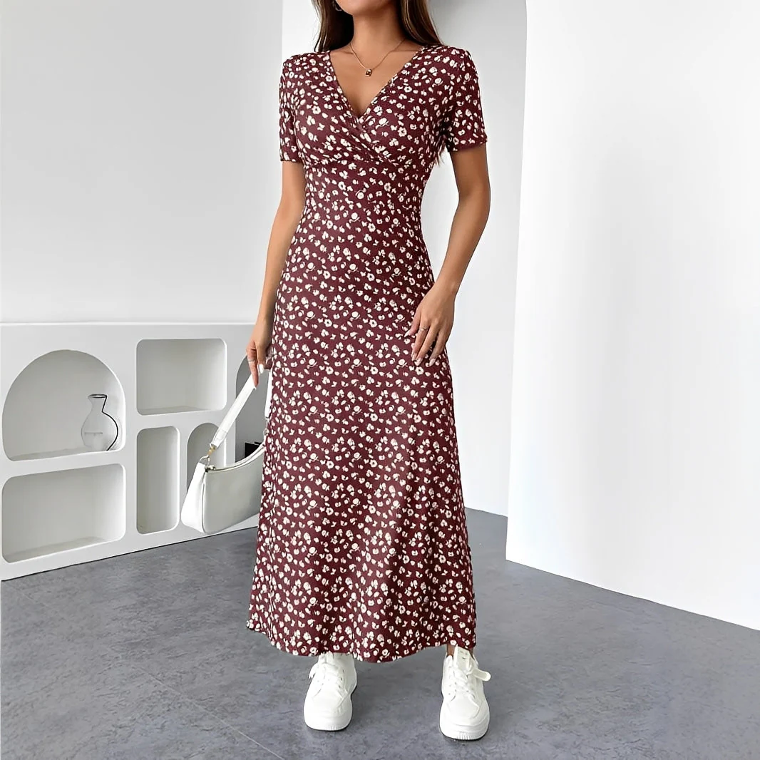 Reggie - Robe Maxi Florale Élégante - Image 4