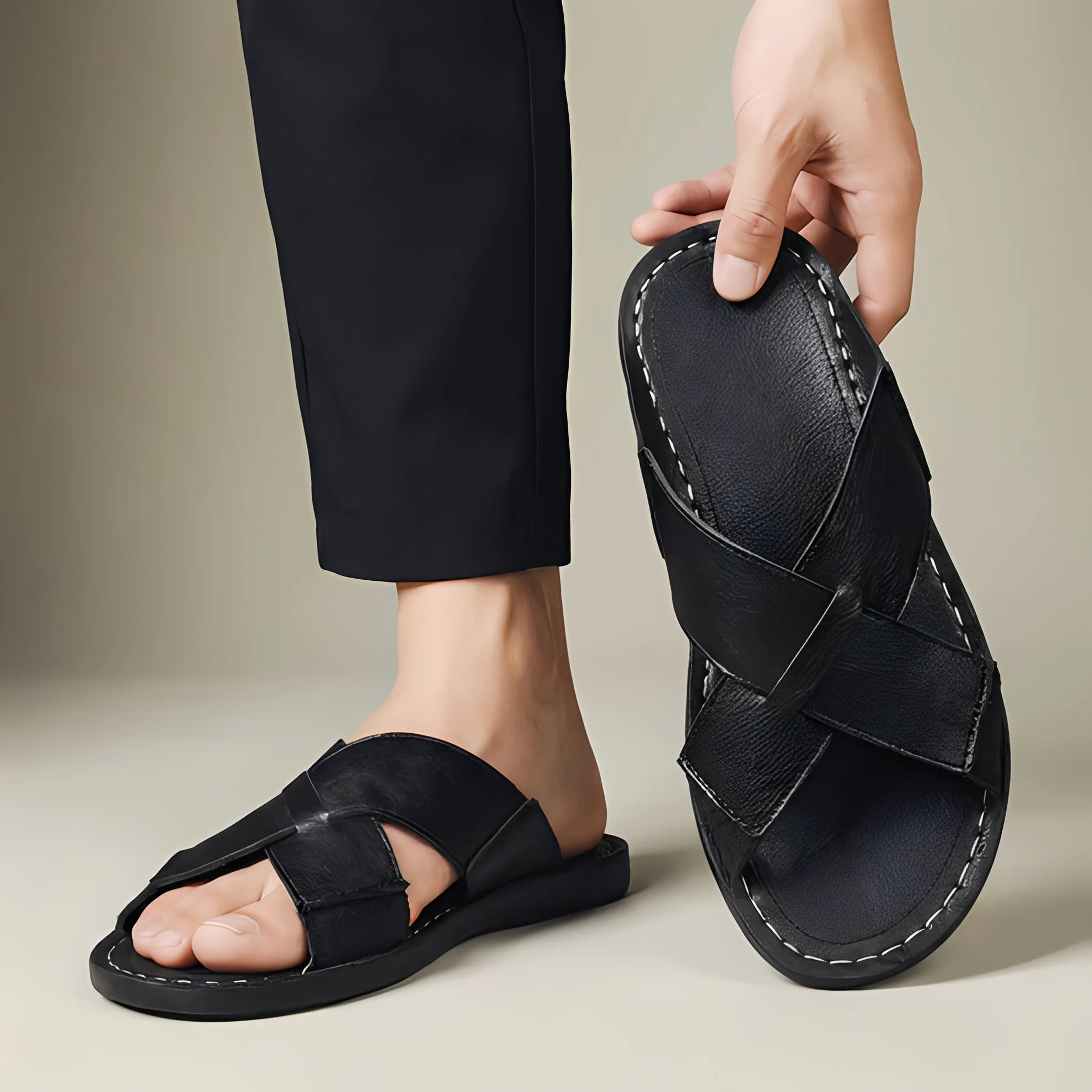 Renejay - Chaussons d'été élégants et modernes pour hommes - Image 4