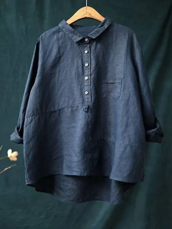 Reya - Chemise Chic avec Longueur Avantageuse - Image 5