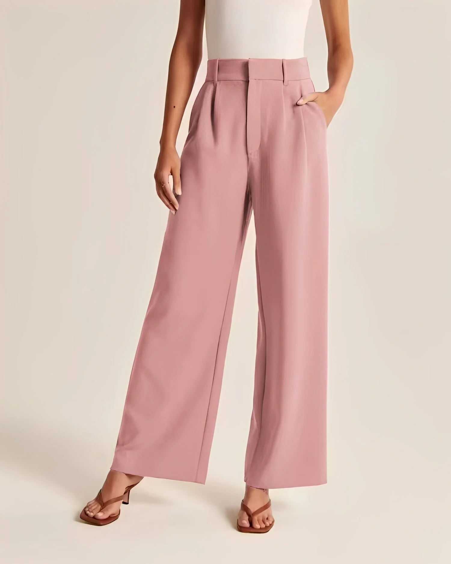 Ruth - Pantalon élégant à jambes larges pour femmes - Image 3