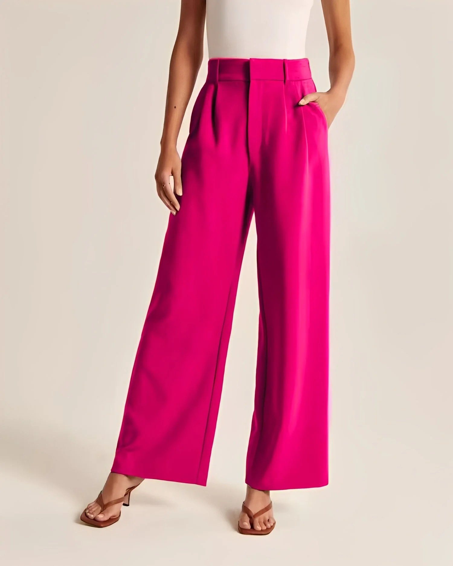 Ruth - Pantalon élégant à jambes larges pour femmes - Image 6