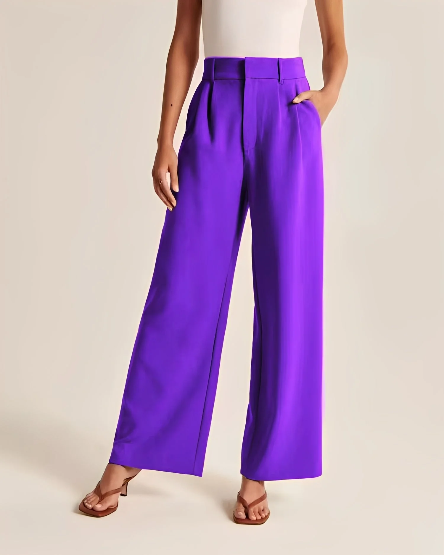 Ruth - Pantalon élégant à jambes larges pour femmes - Image 7