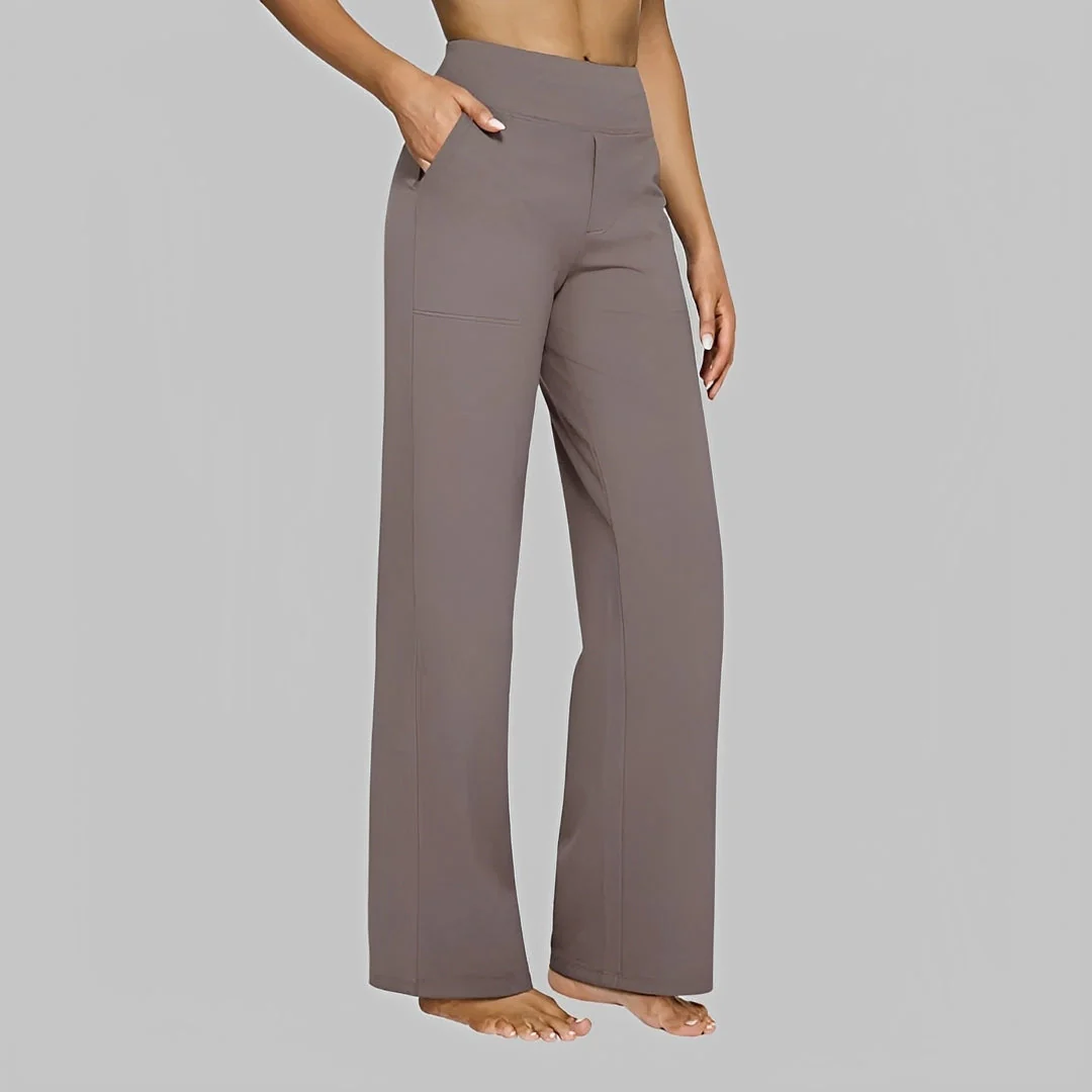 Salma - Pantalon taille haute décontracté - Image 2