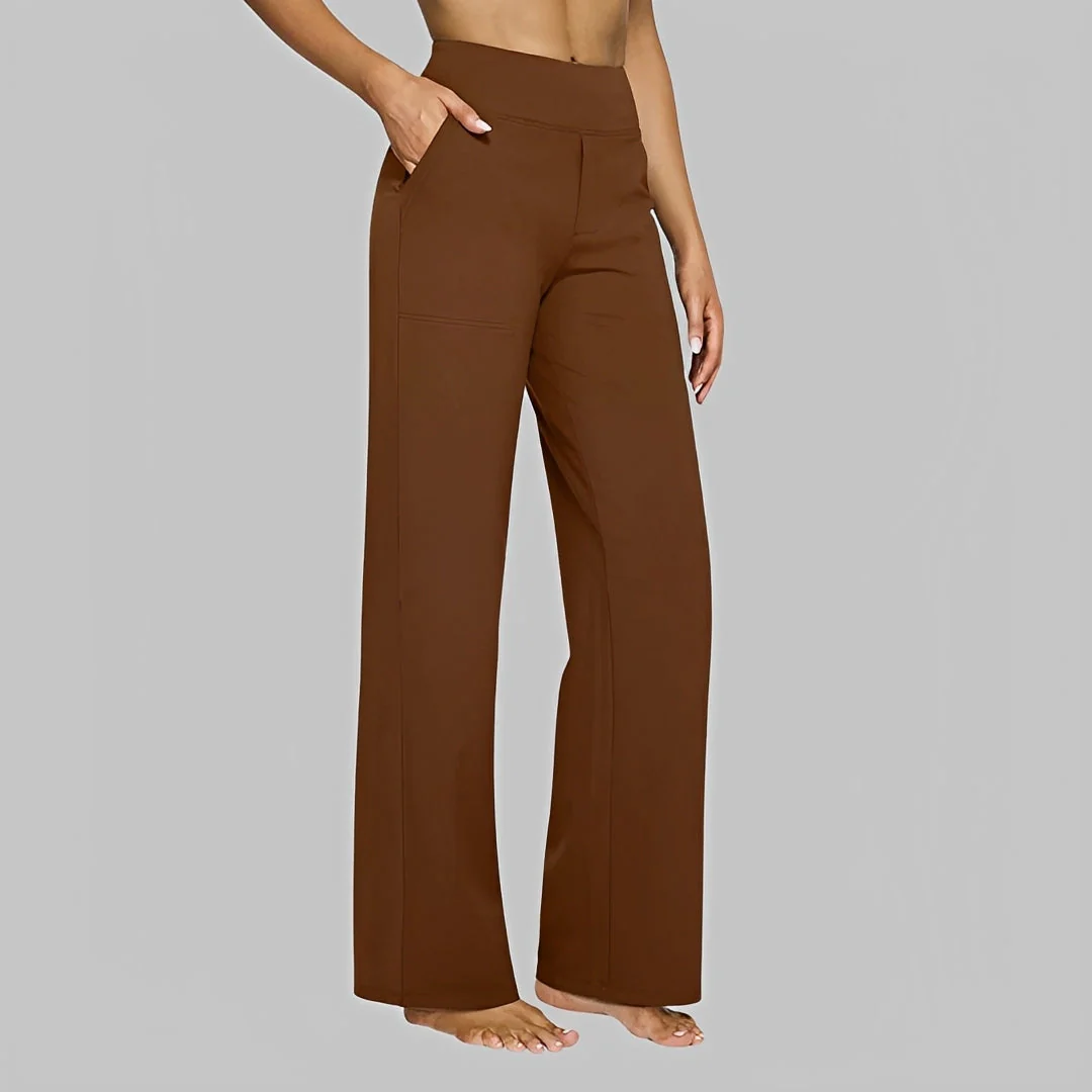 Salma - Pantalon taille haute décontracté - Image 5