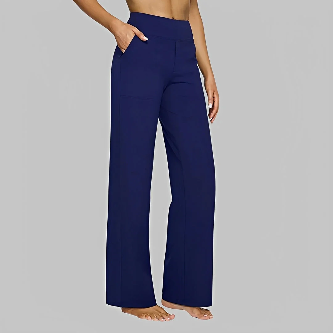 Salma - Pantalon taille haute décontracté - Image 6