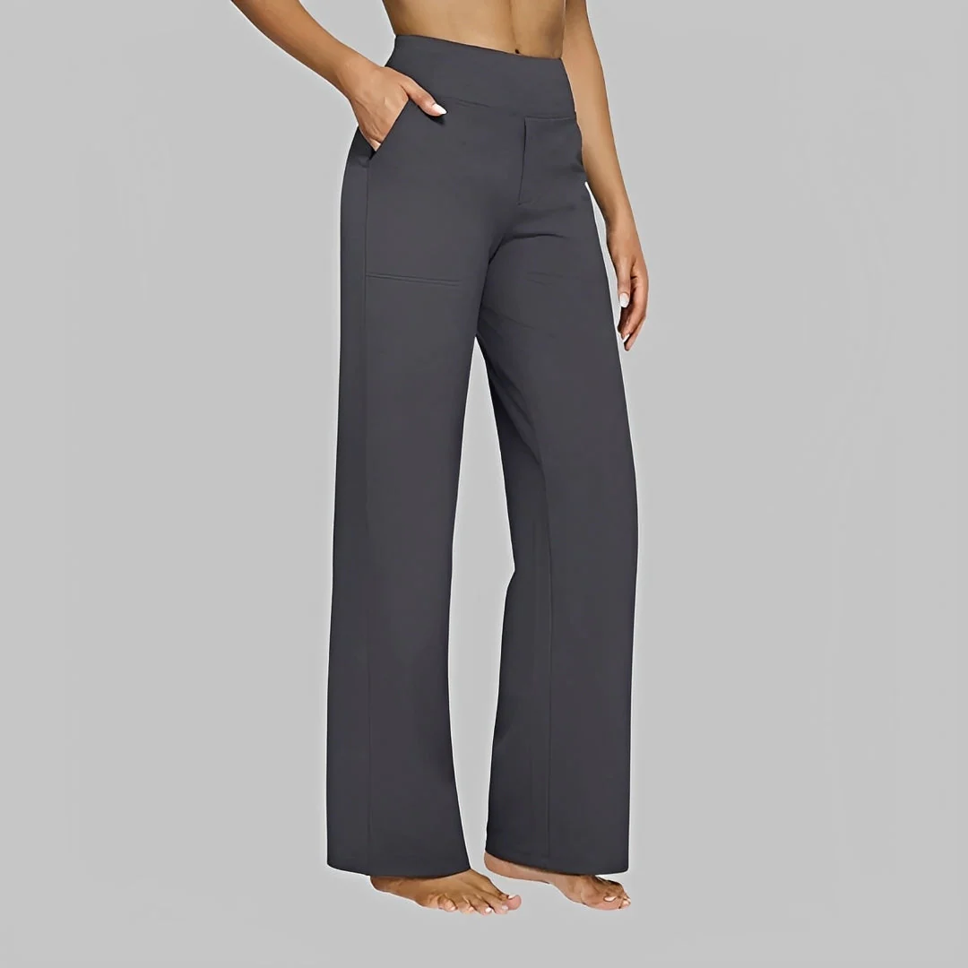 Salma - Pantalon taille haute décontracté - Image 7