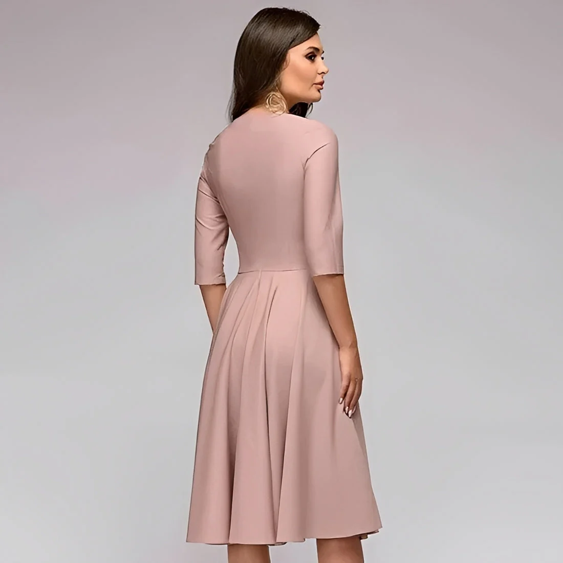 Sameer - Robe midi décontractée - Image 2