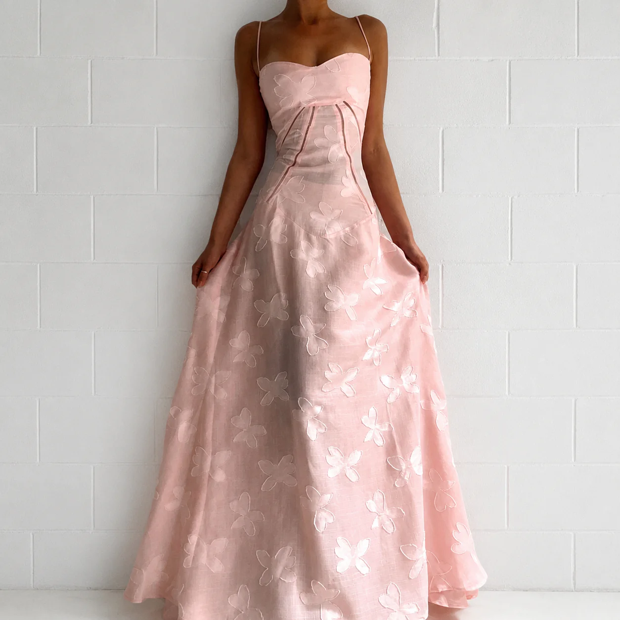 Sandra - Robe Maxi Élégante Ajustée - Image 3