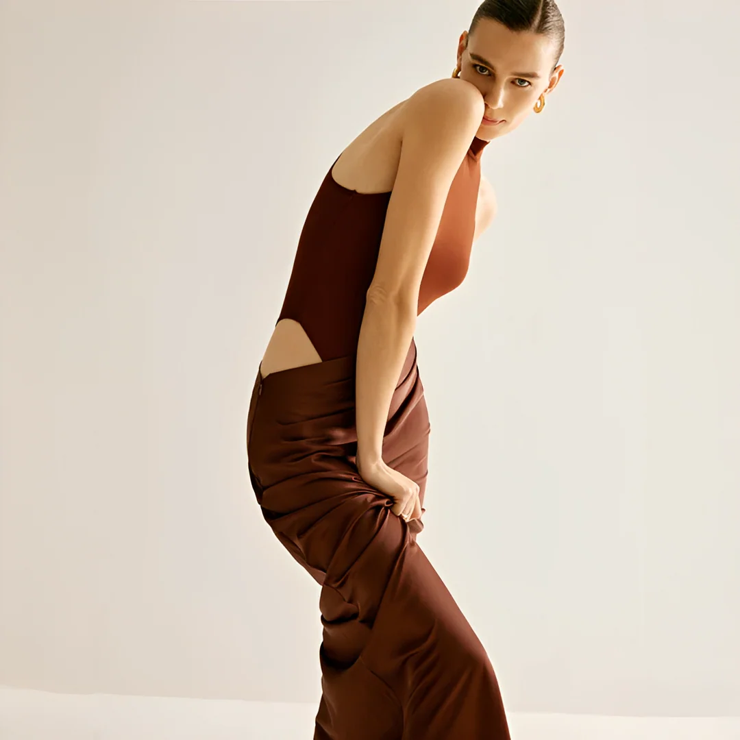Shyanne - Robe Maxi Slim Tendance - Image 5