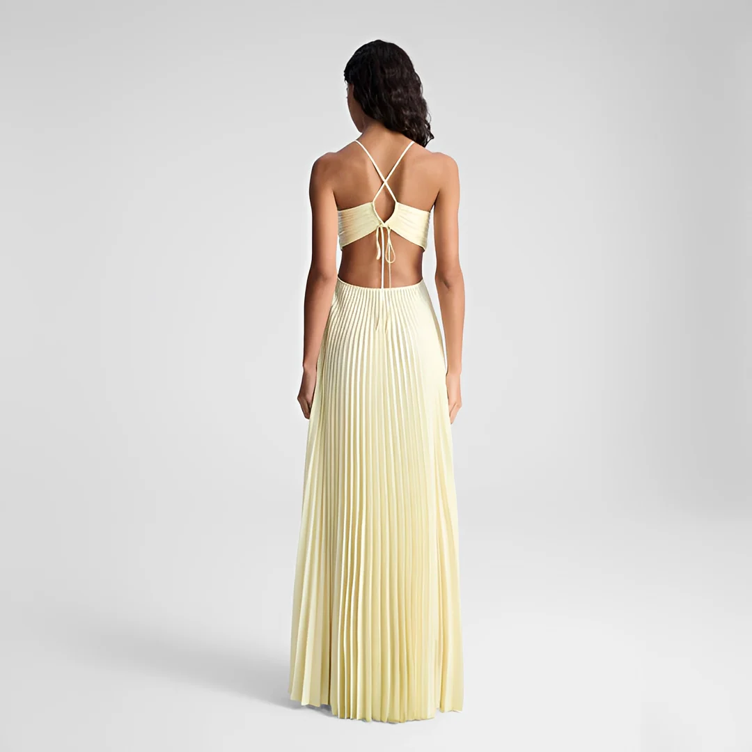 Sienna - Robe Maxi Plissée Élégante - Image 3