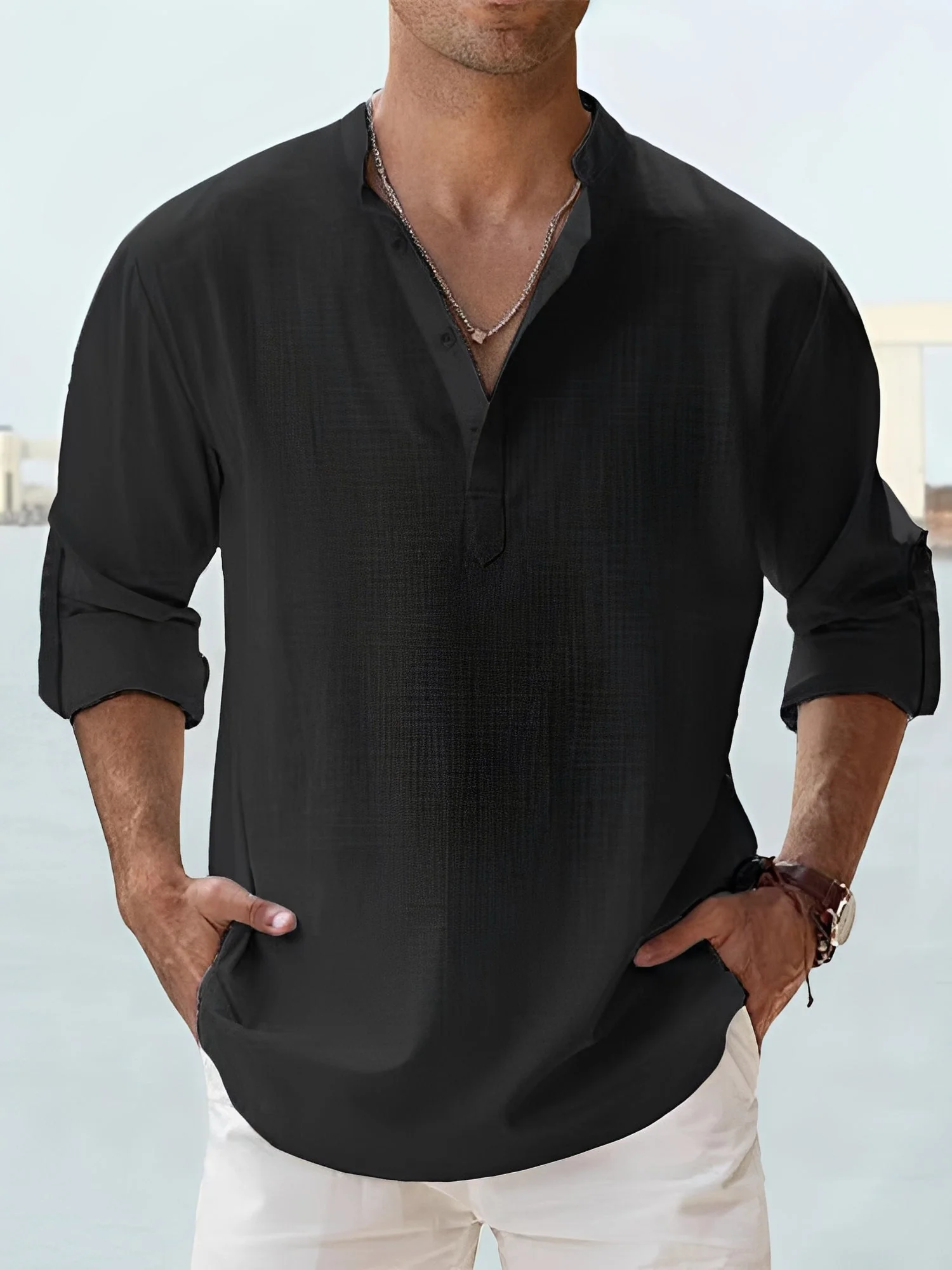 Stanley - Chemise ample décontractée - Image 8