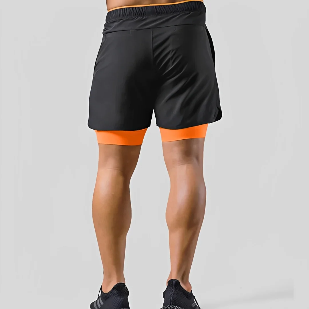 Steven - Short masculin - Double couche pour le sport - Image 2