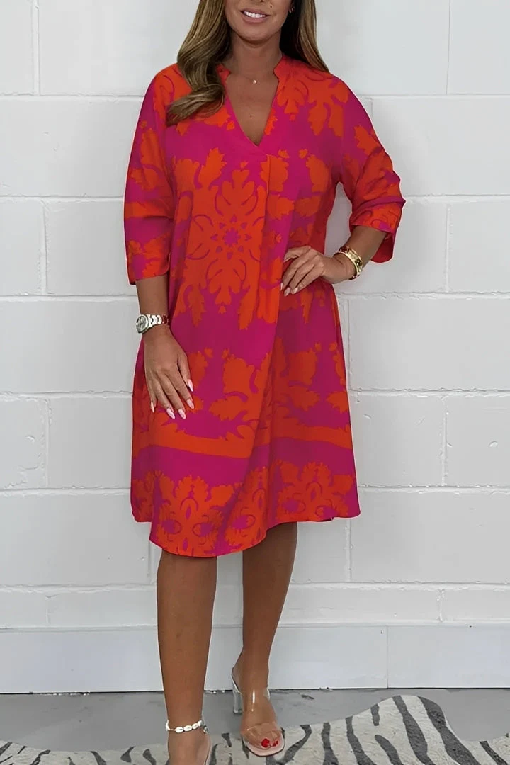Tanya - Robe élégante et ample pour femmes - Image 3