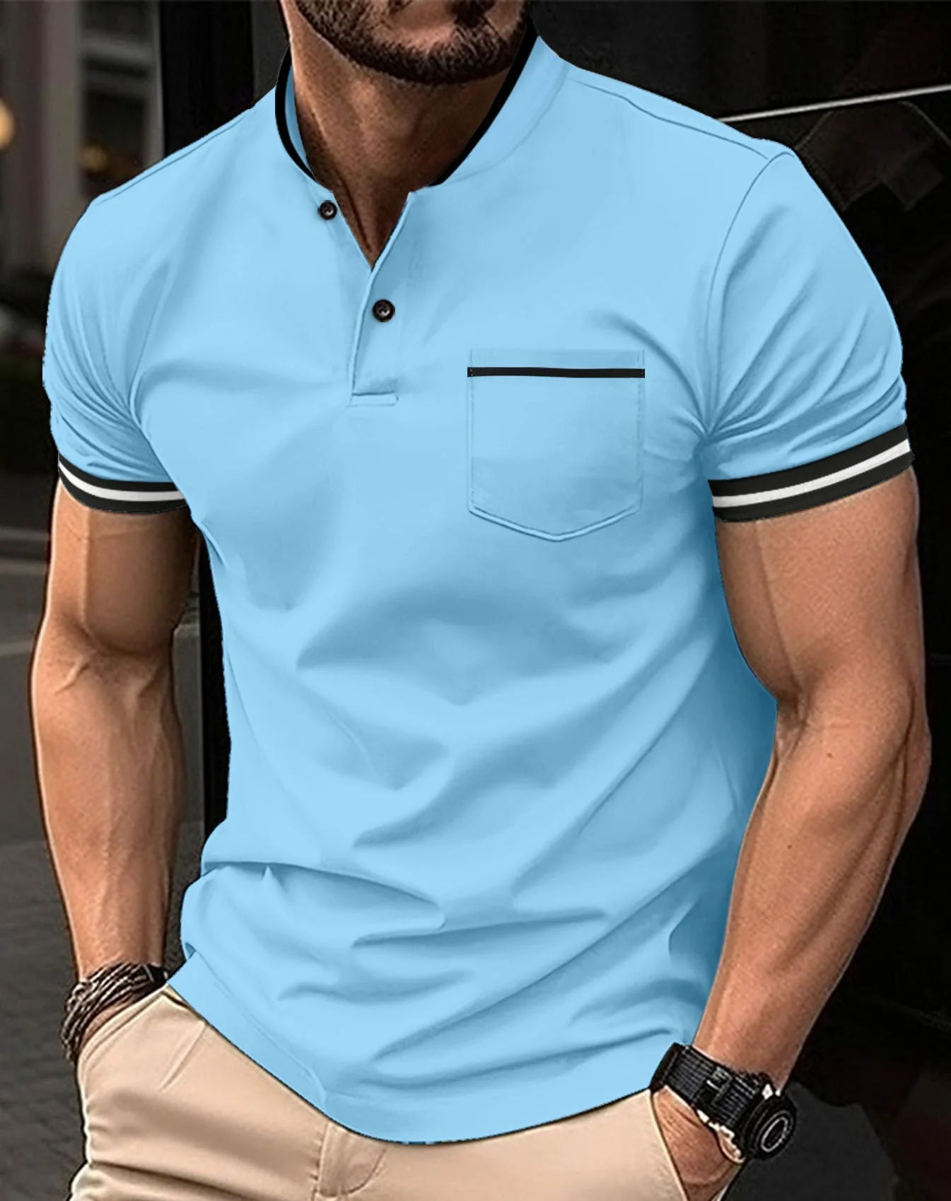 Teodor - Polo confortable pour homme - Image 3