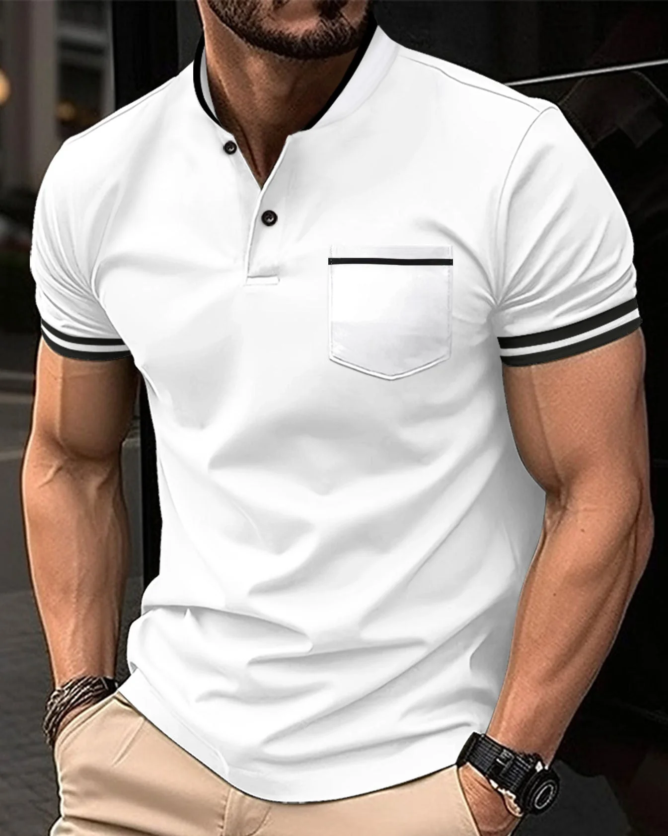 Teodor - Polo confortable pour homme - Image 4