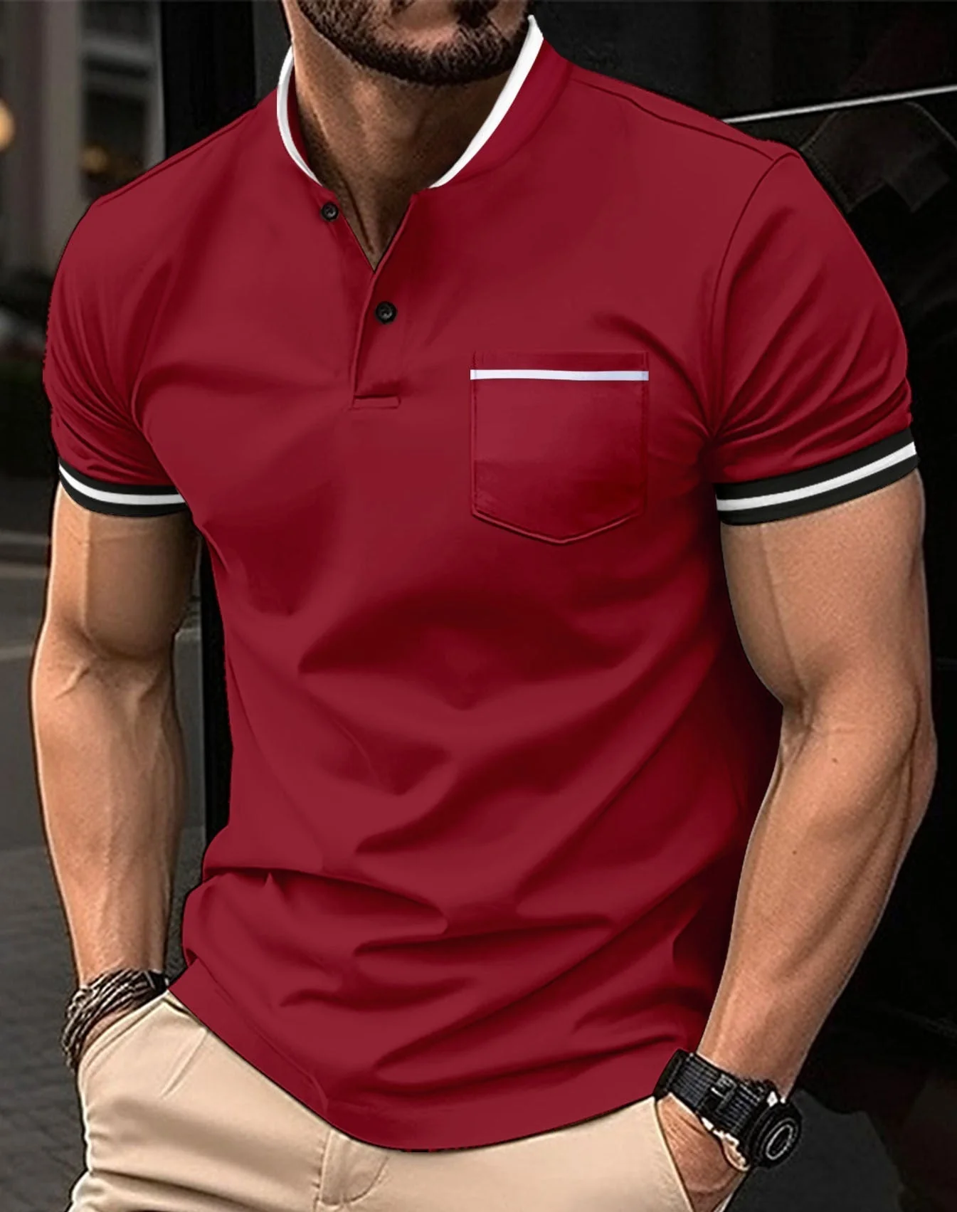 Teodor - Polo confortable pour homme - Image 5