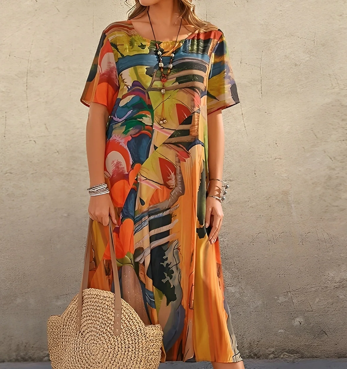 Theresa - Robe décontractée imprimée pour femmes - Image 4