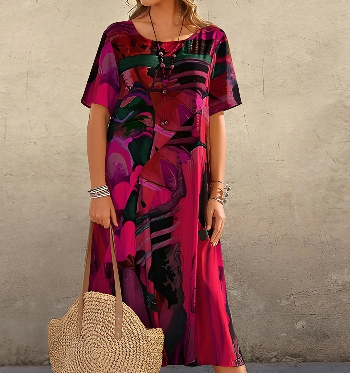 Theresa - Robe décontractée imprimée pour femmes - Image 5