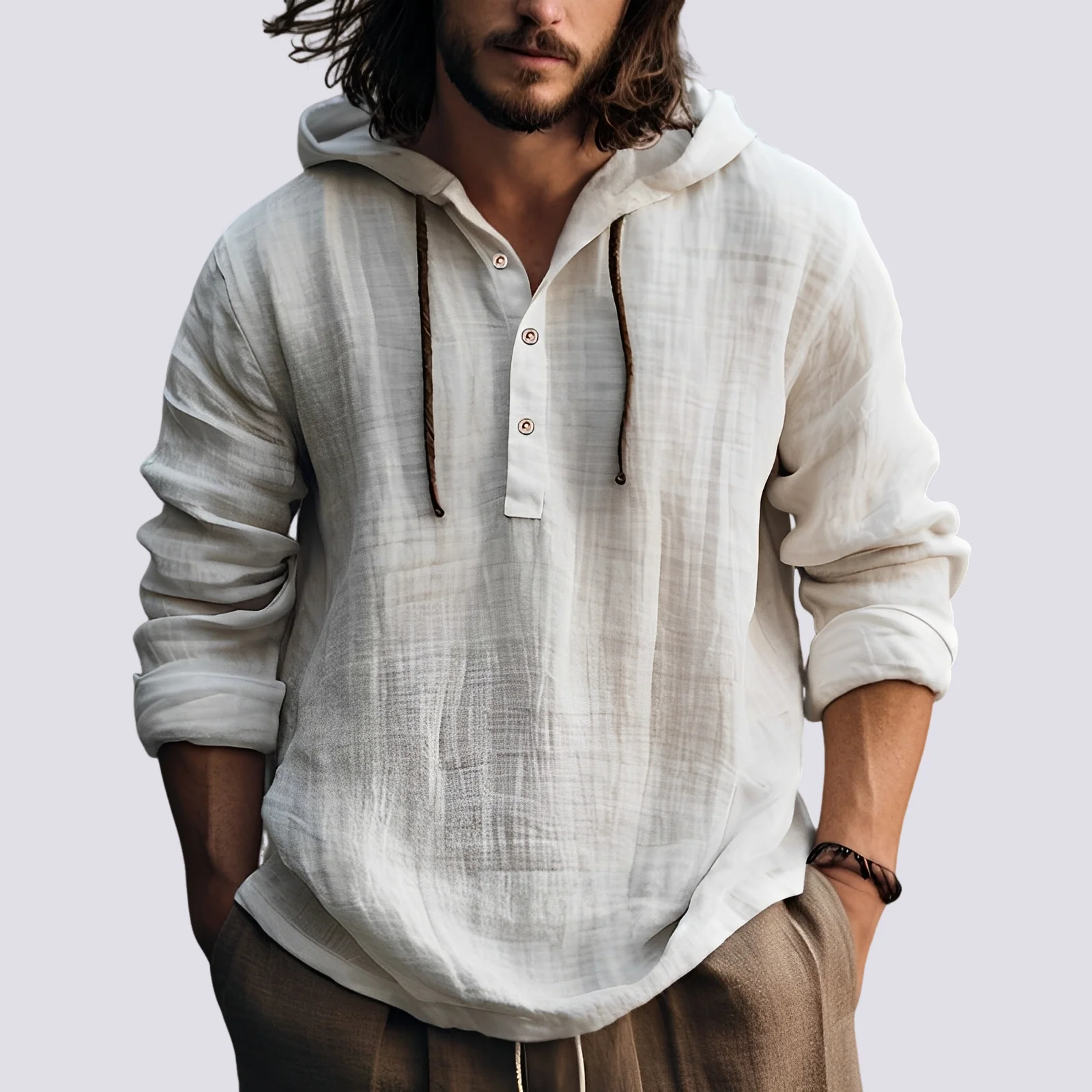 Thomas - Sweat à capuche élégant pour hommes - Image 7
