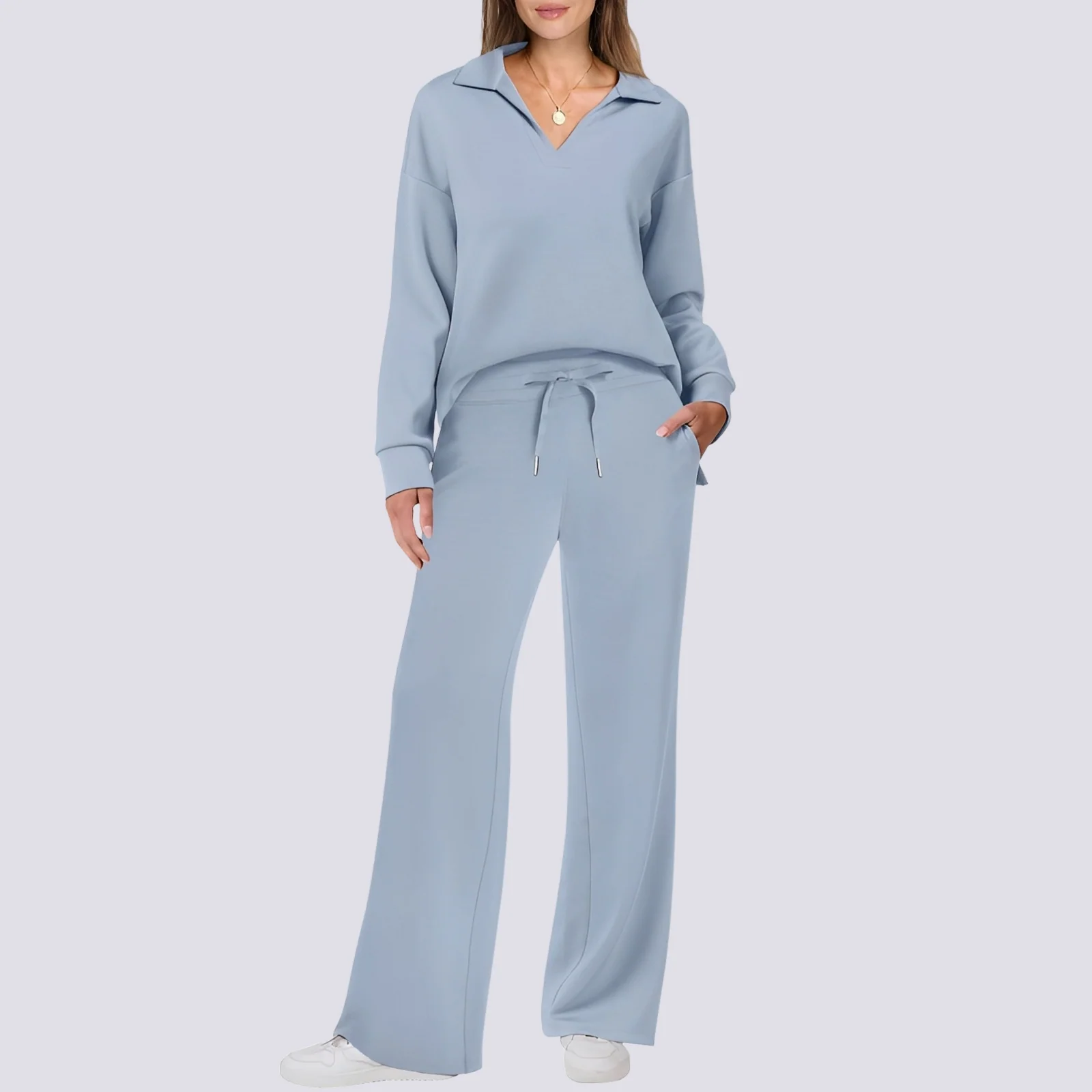 Tiana - Ensemble de détente décontracté et confortable pour femmes - Image 3