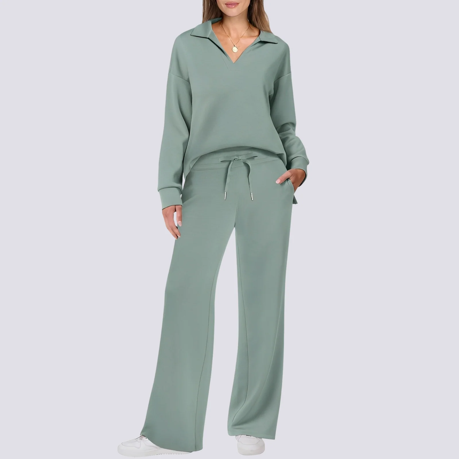 Tiana - Ensemble de détente décontracté et confortable pour femmes - Image 4