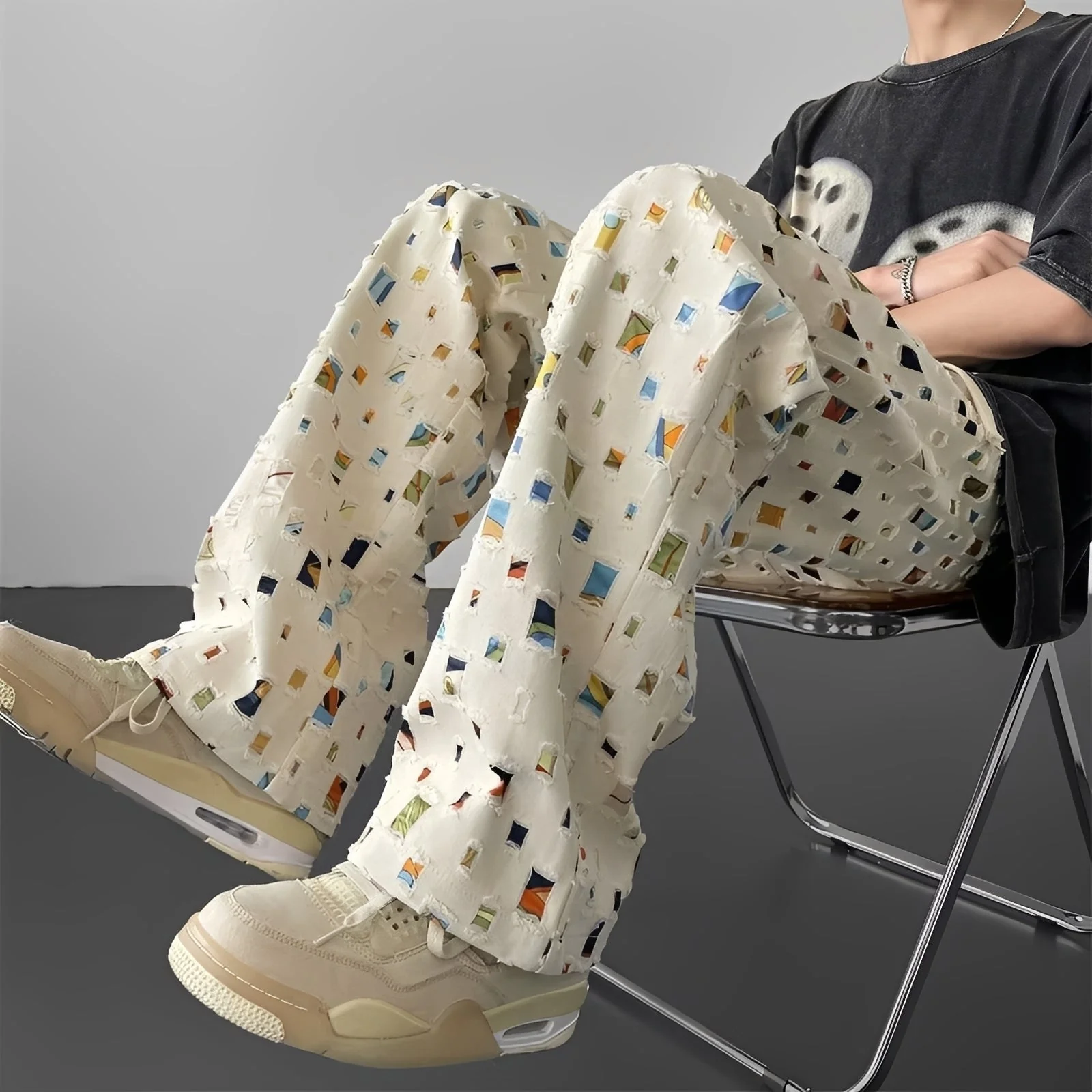 Tyrone - Pantalons Droits Élégants