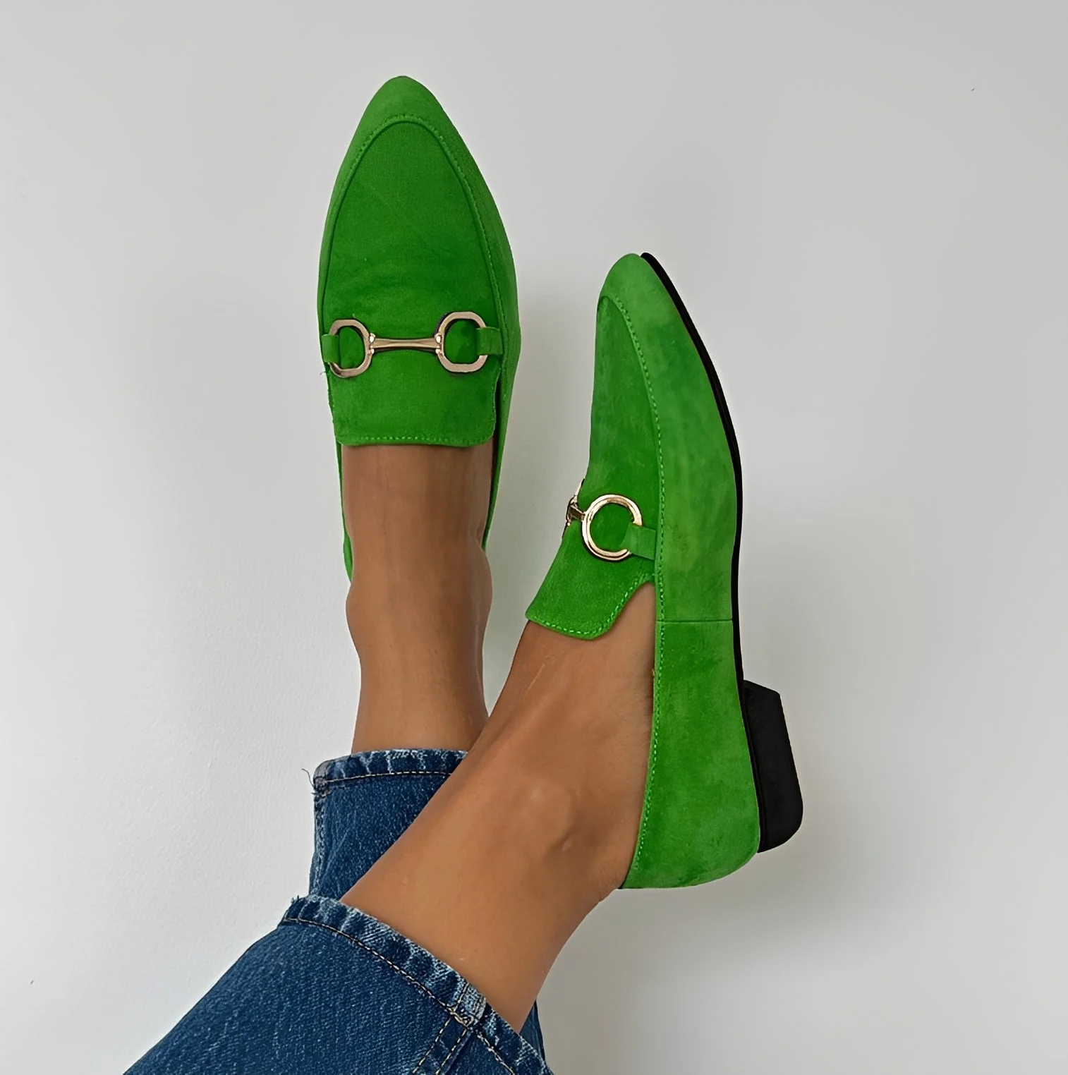 Vinnie - Mocassins Pointus Colorés et Élégants - Image 3