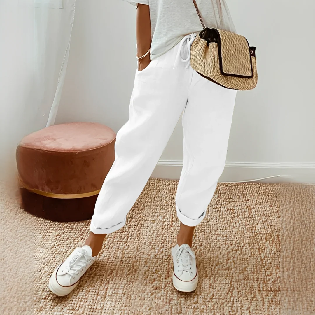 Whitney - Pantalon relax à taille élastiquée - Image 2