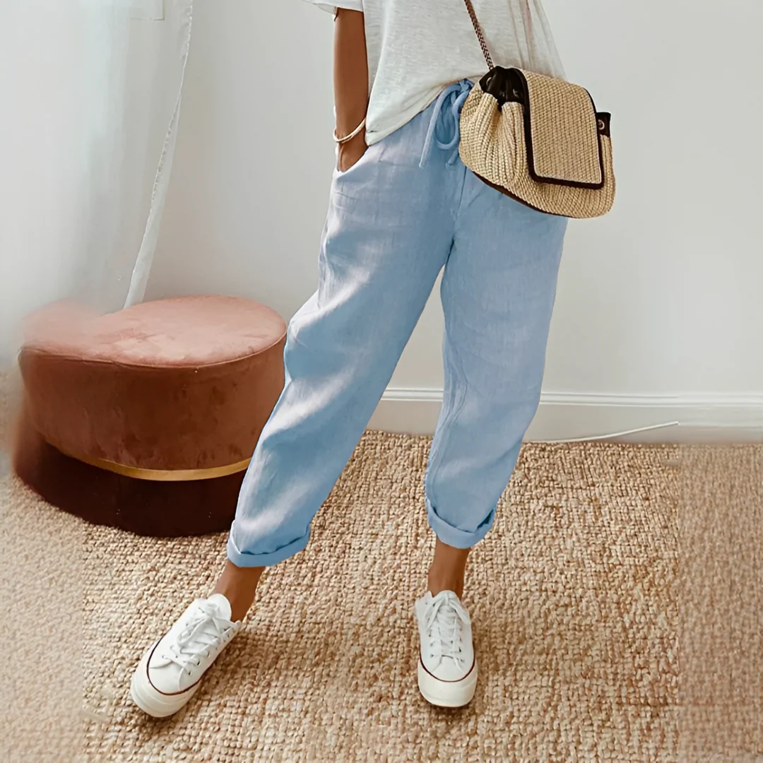 Whitney - Pantalon relax à taille élastiquée - Image 3