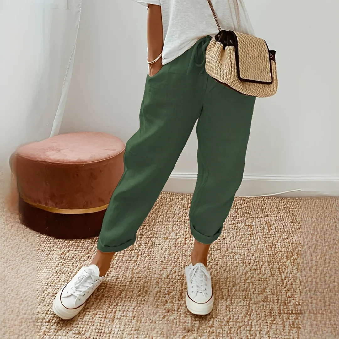 Whitney - Pantalon relax à taille élastiquée - Image 4