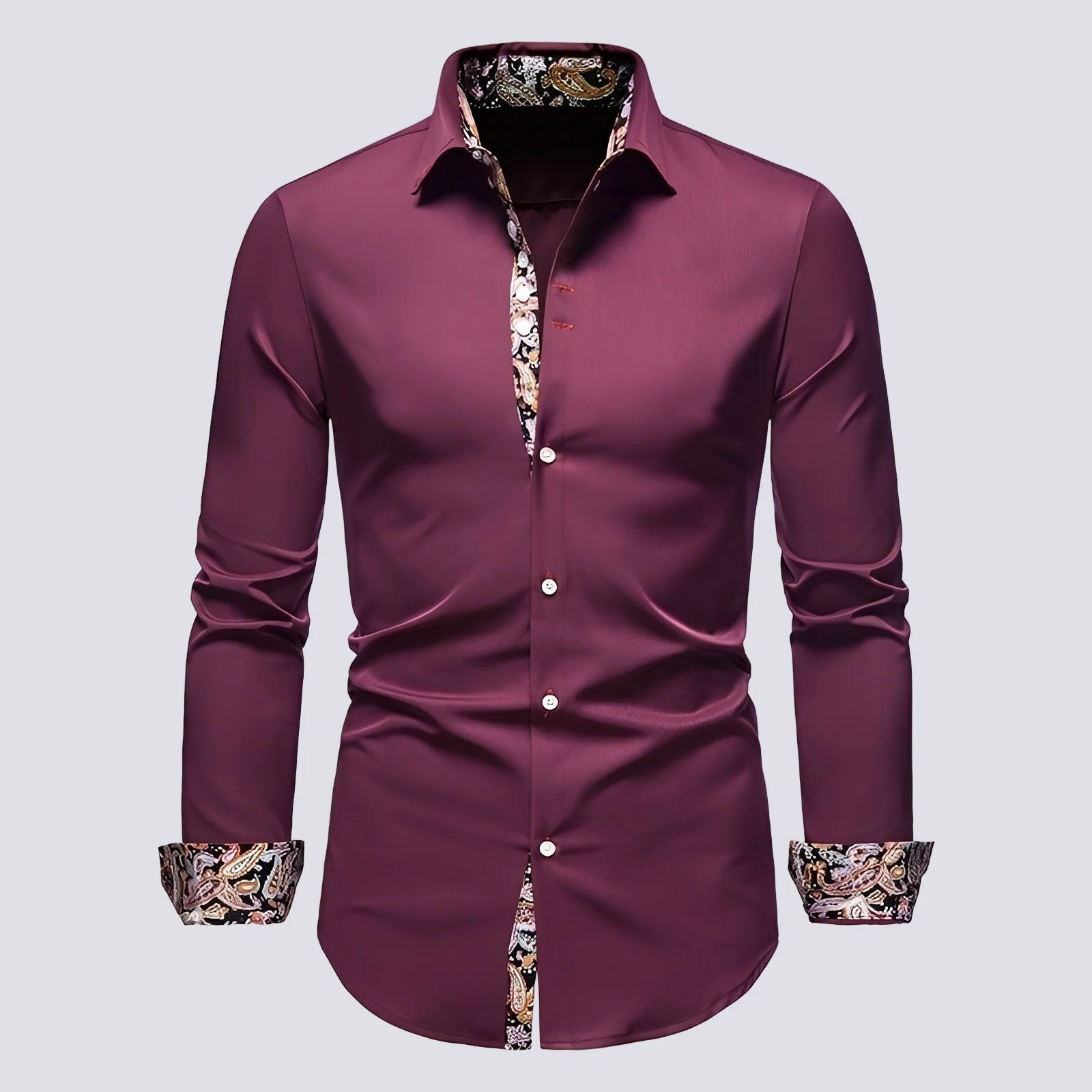 Xander - Chemise à manches longues élégante et moderne pour hommes - Image 4