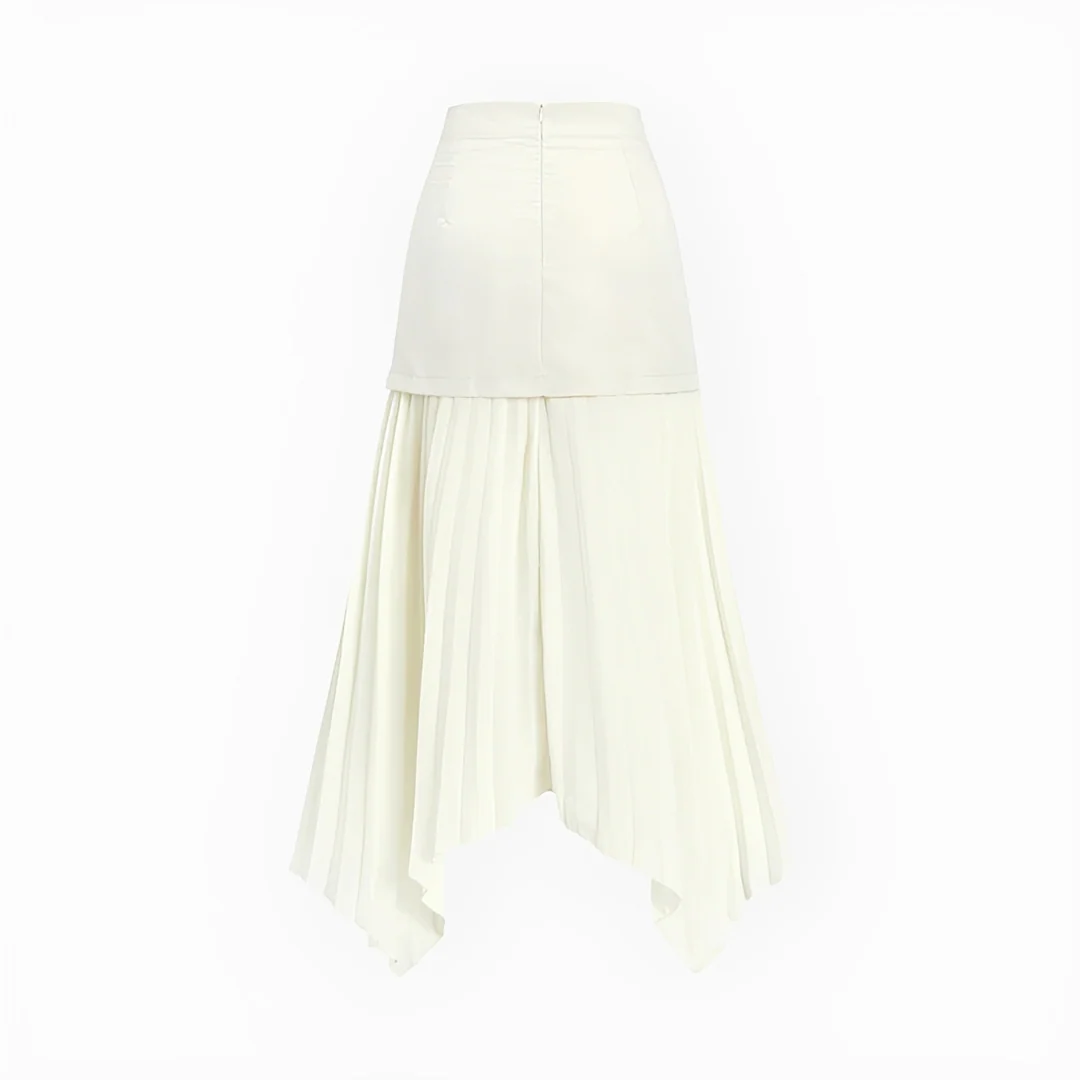 Yoselin - Jupe plissée asymétrique - Image 4