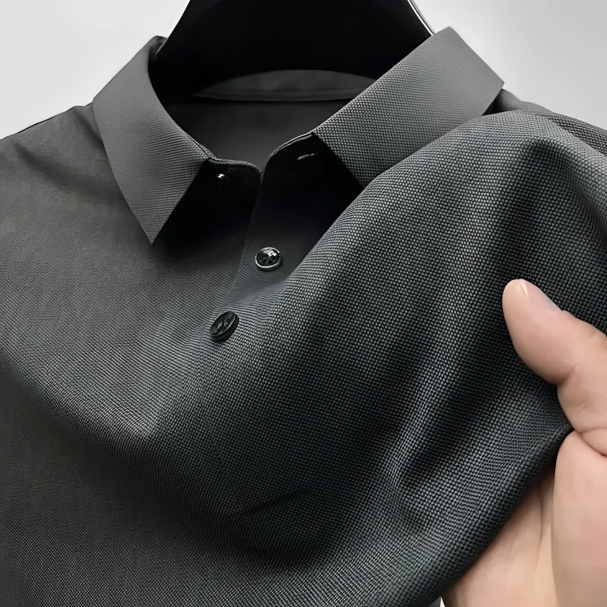 Zack - Polo décontracté à motif pour hommes - Image 2