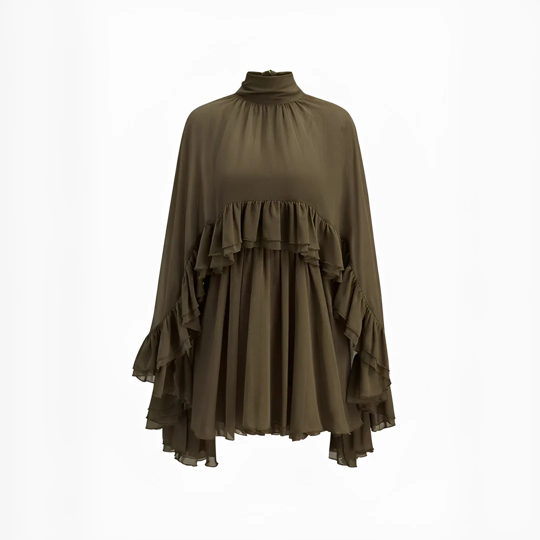 Zhuchin - Robe élégante avec volants - Image 5